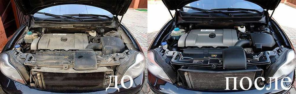 МОЙКА ДВИГАТЕЛЯ паром в Каскелене