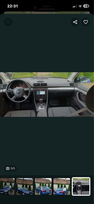 Vand Audi A4 B7 Automat
