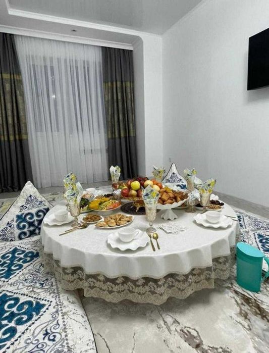 Жер стол, Қазақша жиналмалы столдар