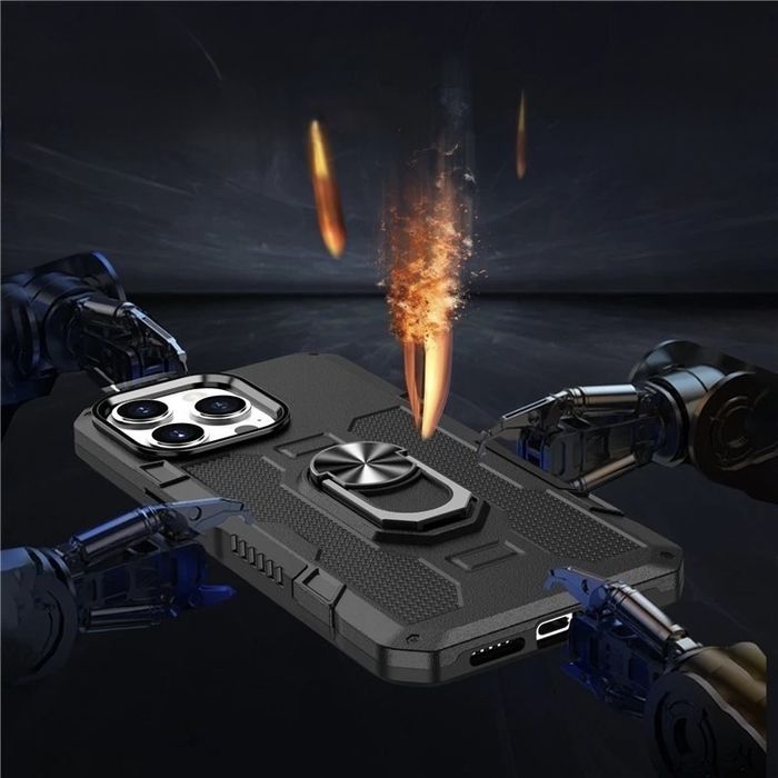 Удароустойчив калъф за iPhone 11/12/13/14/15 PLUS, PRO и PRO MAX