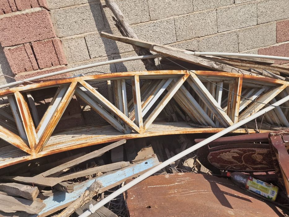 Ферма железная для навеса