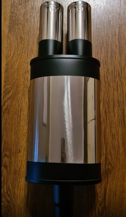 Выхлопная банка прямоточная Remus