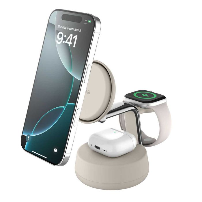 Belkin 3-in-1 — Универсальная Магнитная Станция 25W. Есть доставка