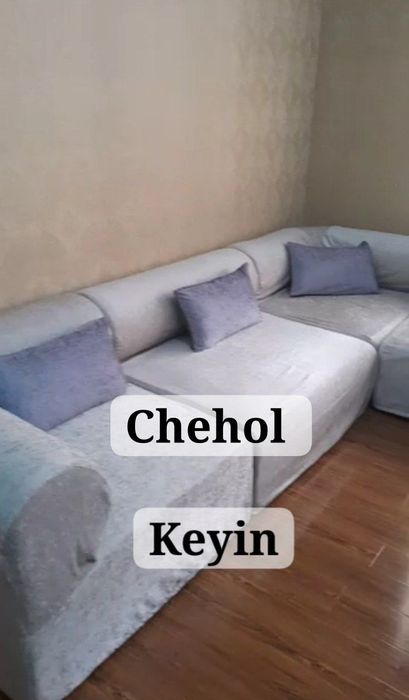 Chehol tikamiz mebel va stullarga