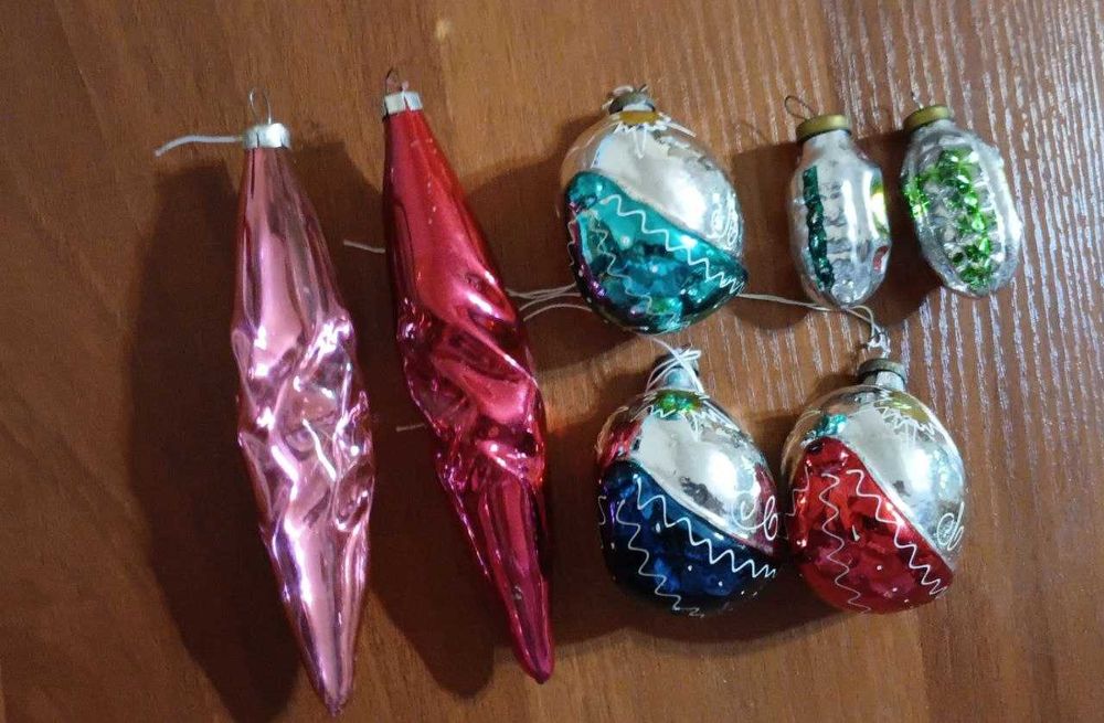 Елочные игрушки СССР