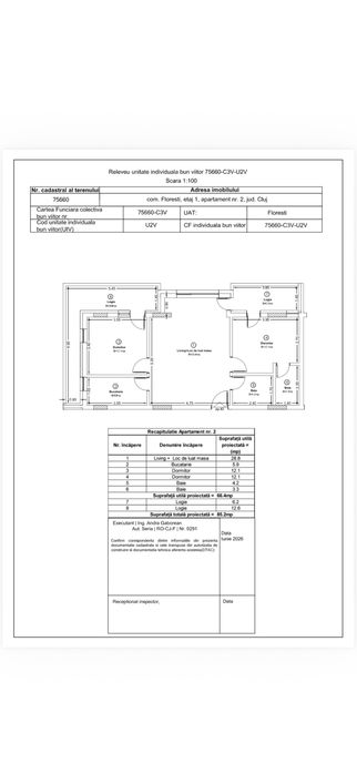 Apartamente noi pe strada Stejarului Floresti
