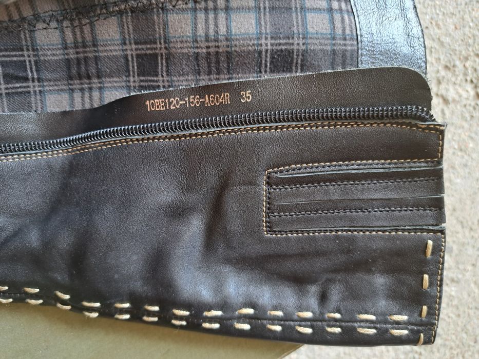 Женские кожаные сапоги