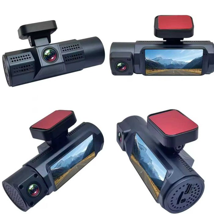 Автомобильный видеорегистратор S100 (Трехканальная запись)