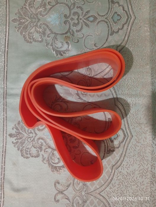 Sport rezina – 104 kg yuk, yangi holat, to‘q sariq, pochta orqali
– Ra