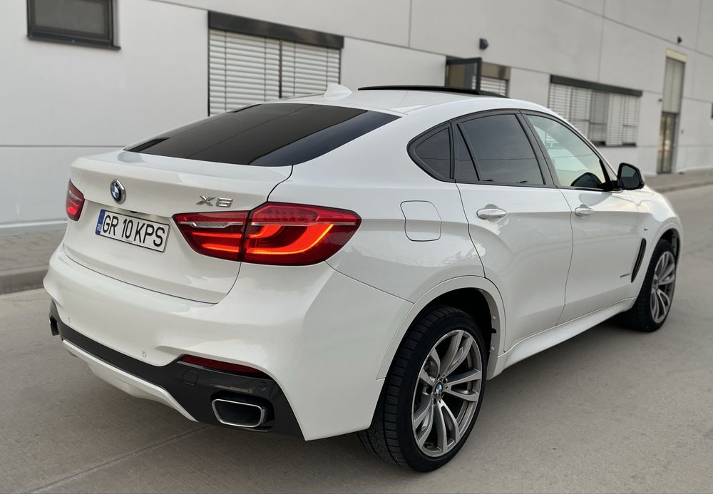 Bmw x6 3.0d 258cp x-drive o singura turbina harman kardon led
