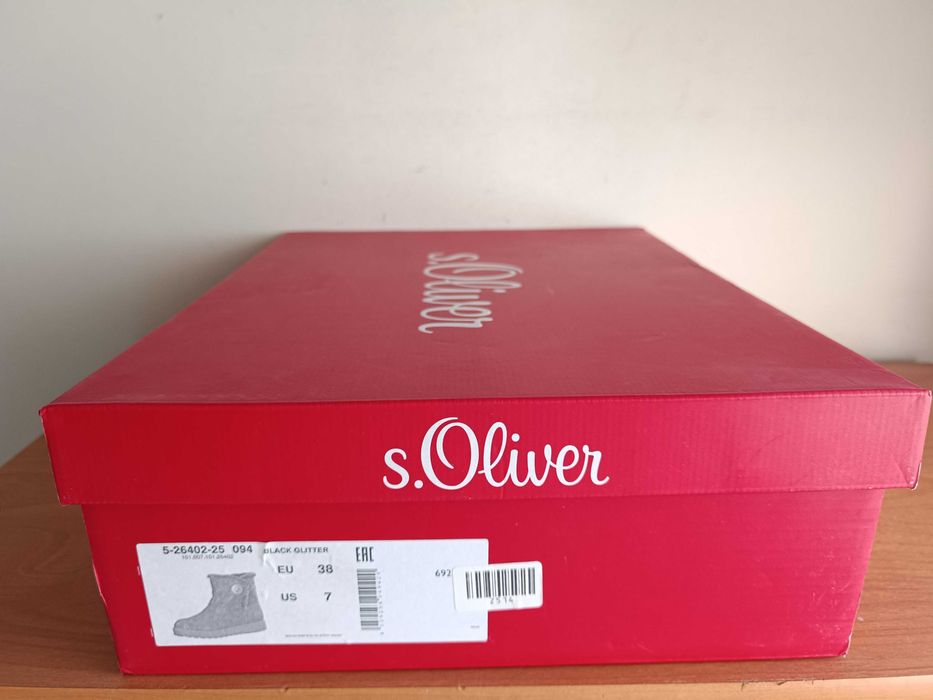 s. Oliver боти топли 38 EU