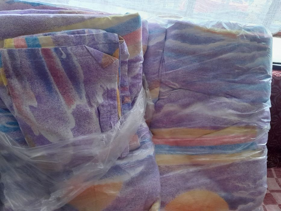 Олекотени завивки, 2 комплекта за единични легла