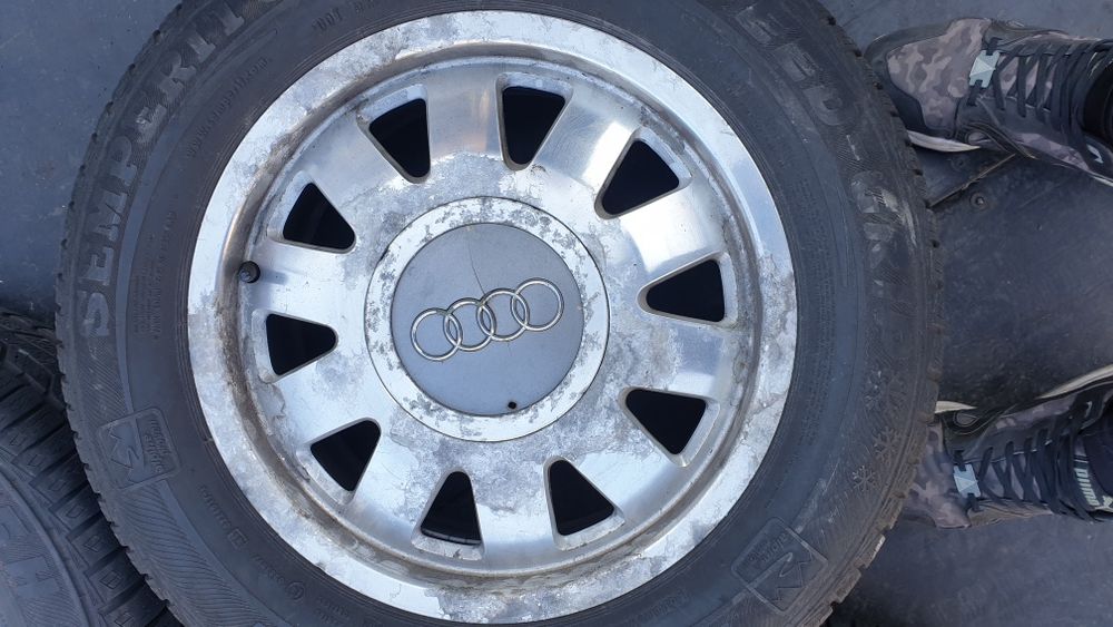 Джанти ауди с гуми 205 60 15 семперит