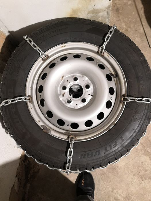 Вериги с джанти и гуми