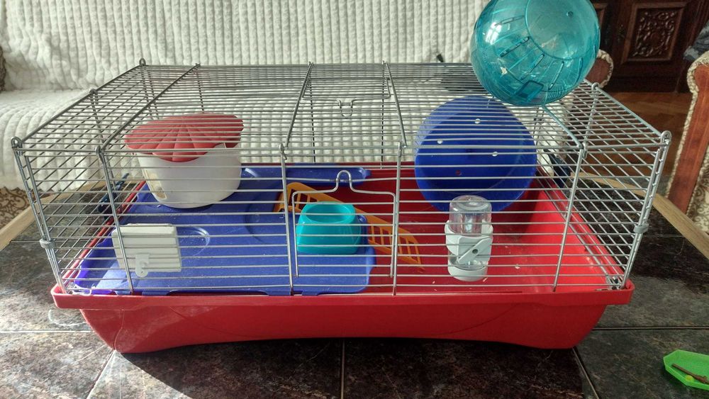 Cusca hamster + accesorii