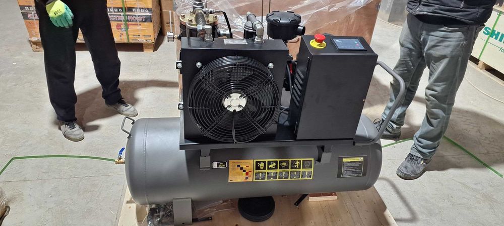 Винтовой компрессор инверторли (таййор йигилган) 7,5 кВт 1000 л/мин