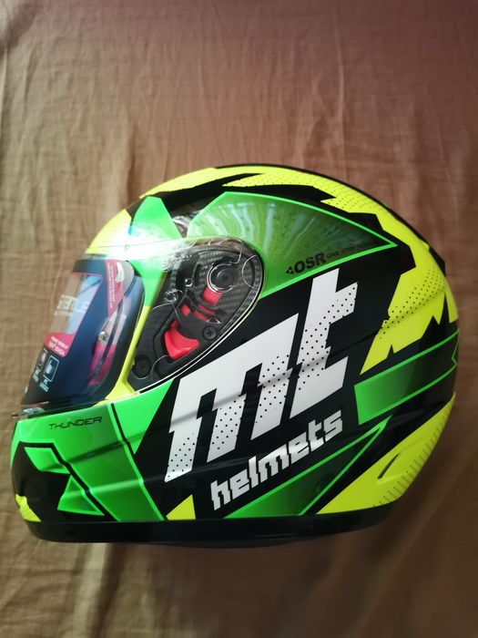 Детска каска за мотор, скутер, картинг MT Thunder Kids