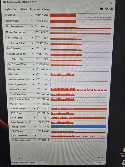 MSI GeForce RTX 5090 Suprime SOC 32GB GDDR7