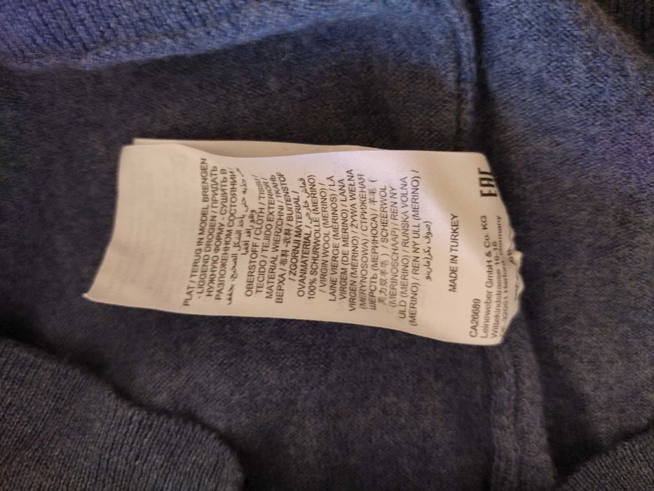 Brax пуловер 100 % мерино, размер М