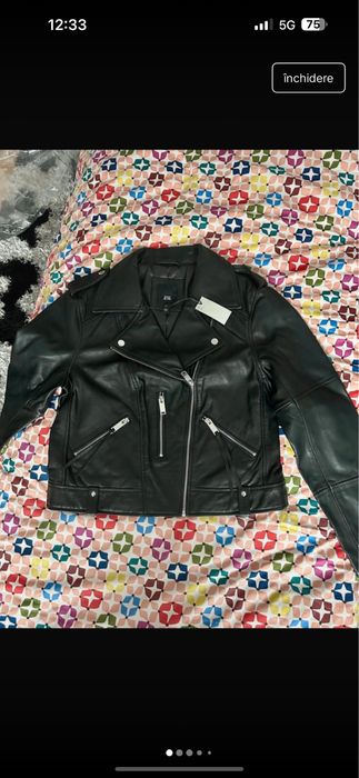 Geaca piele dama river island