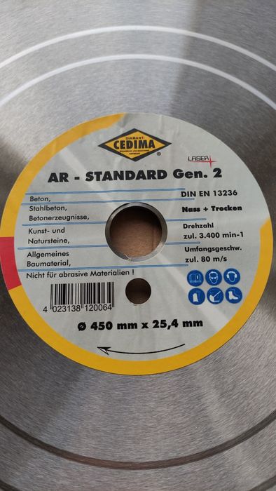Vand disc diamantat 350 DIACON-450 CEDIMA