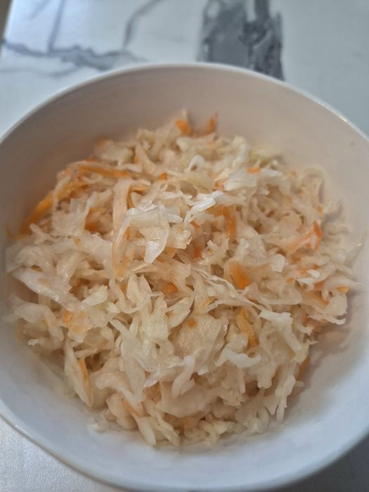 Капуста квашеная (без уксуса)
