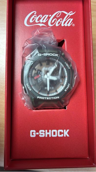 Vand casio g shock coca cola
