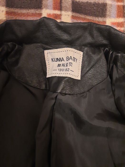 Куртка на девочку эко-кожа