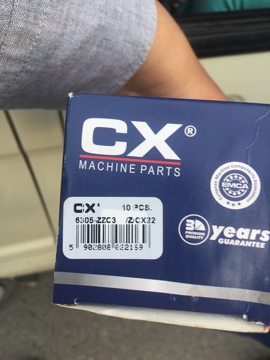 Подшипники марки CX принадлежит польской компании Comp