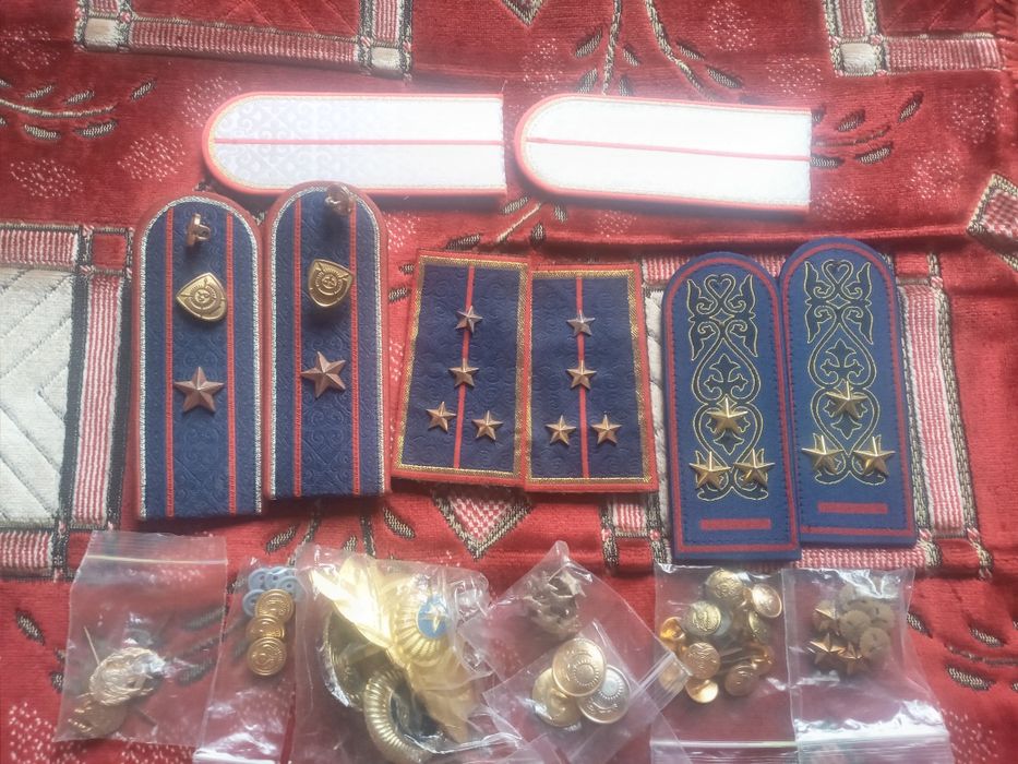 Новый белый погон МВД РК