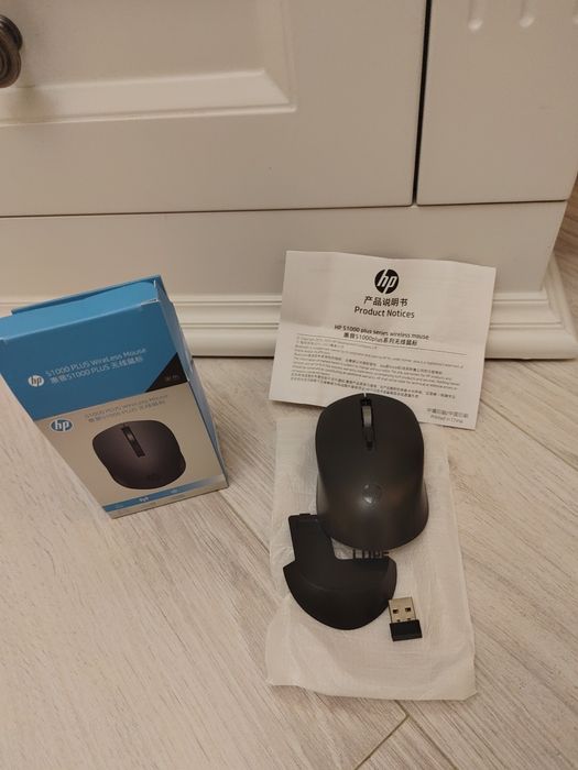 Мышь HP S1000 Plus беспроводная.