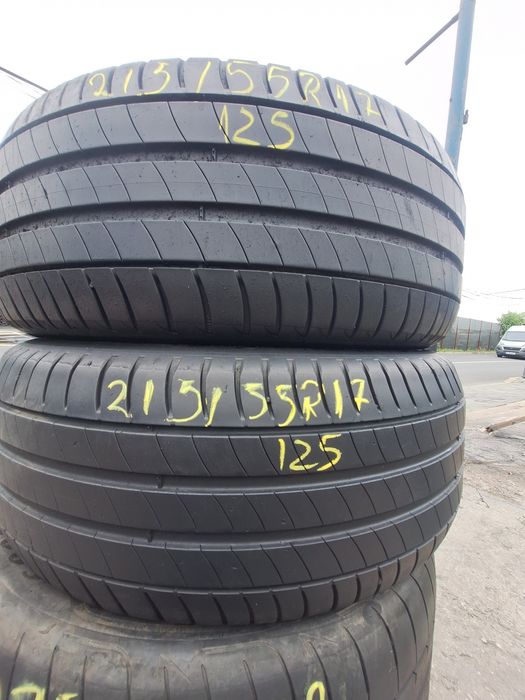 2 anvelope vara 215/55r17 Michelin Montaj Gratuit