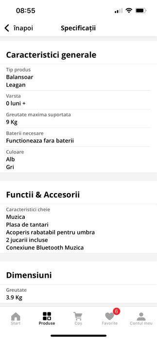 Leagan bebelusi/Balansoar