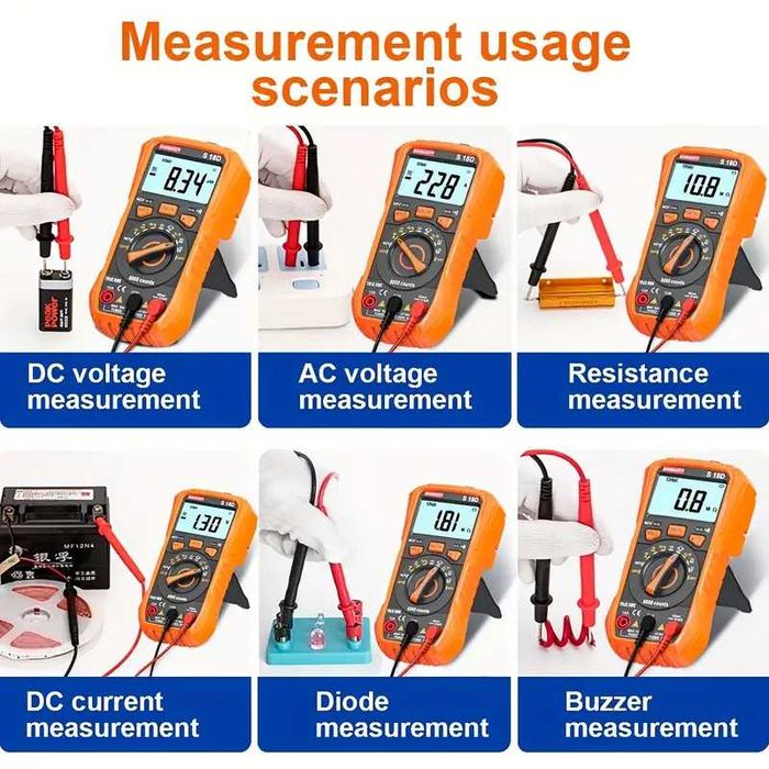 Цифровой мультиметр-тестер