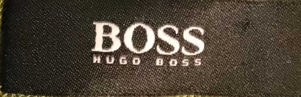 Hugo Boss оригинална вратовръзка (зелена)