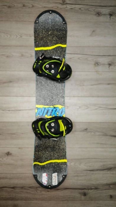 Placa snowboard nitro 130-132- legaturi boots Burton