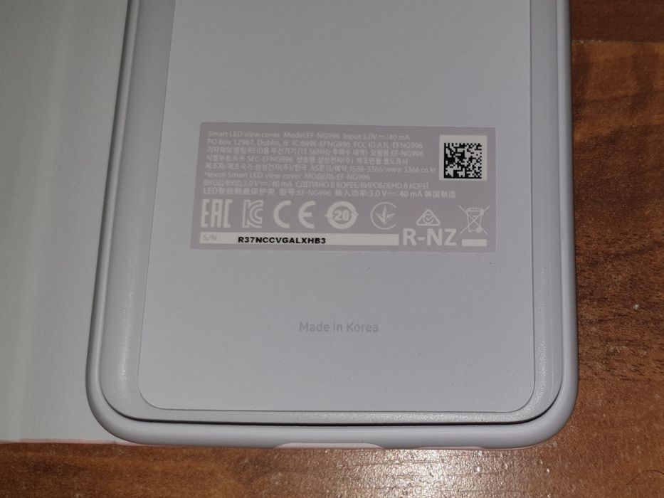 Husa flip activa originala Samsung Smart Led View Cover S21 Plus S21+