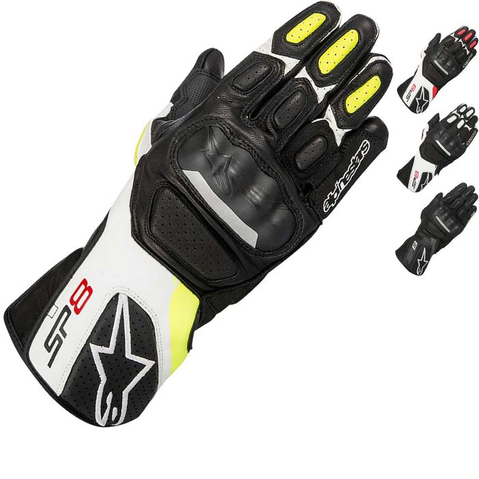 Ръкавици кожени Alpinestars SP-8 V2 мото мотор S/M/XL/XXL/XXXL