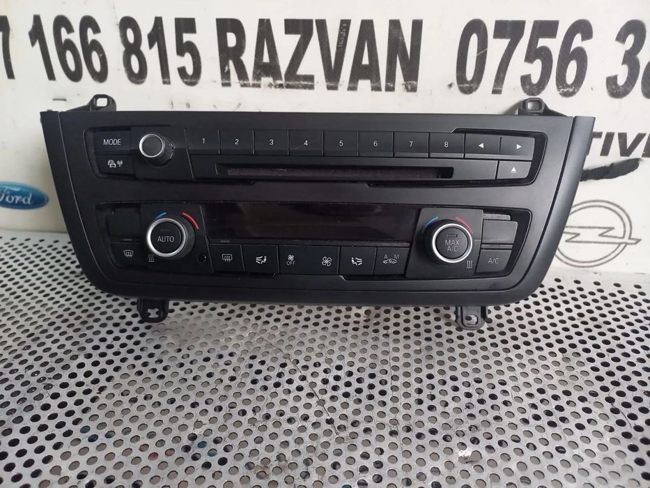 Panou Modul Clima Climatronic Interfata Radio CD Bmw F30 F31 - Dezmembrari Arad