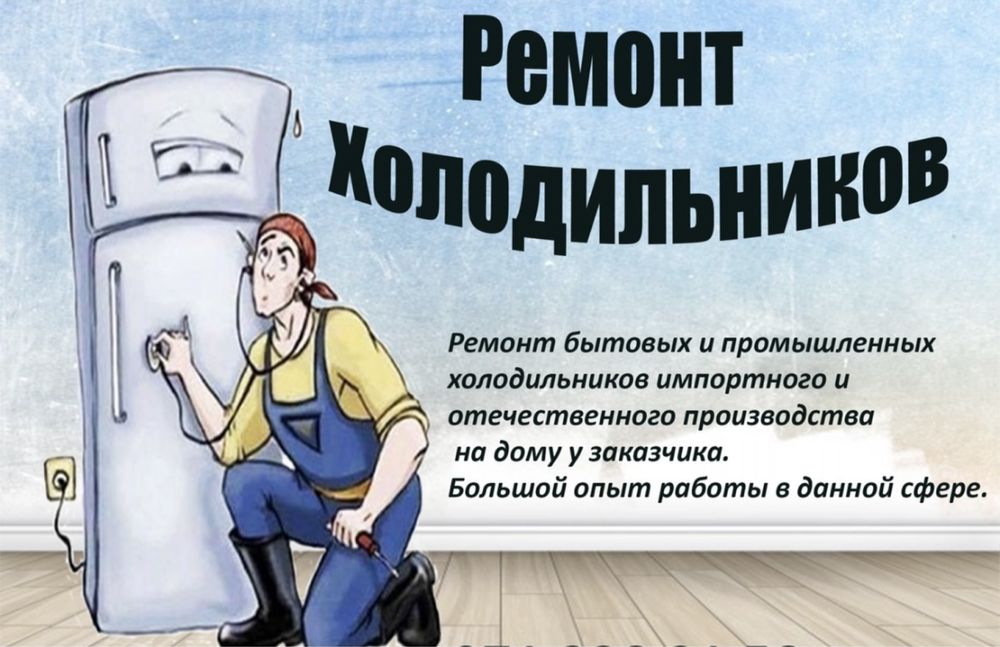 Ремонт холодильников и морозильников