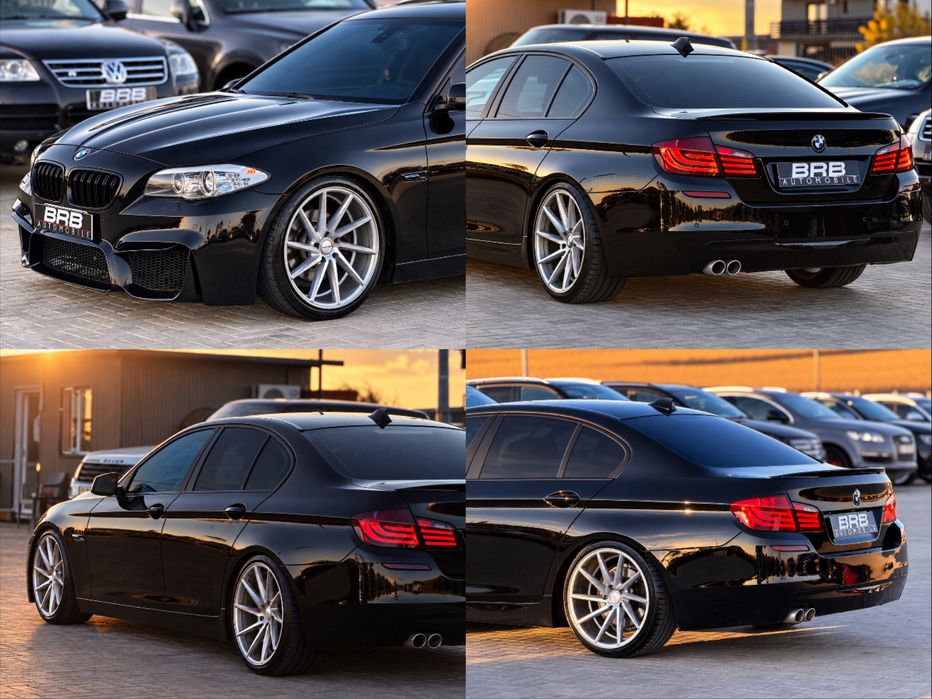 • Bmw Seria 5 F10 520D 184 cp 2013 / M Packet / Vossen / Bară M4 - Parc Auto • RATE • Garanție •