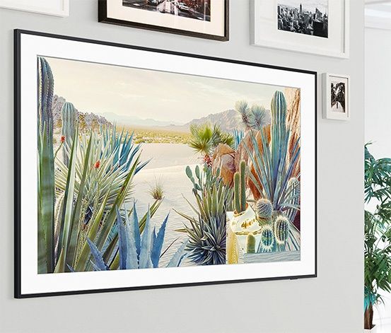 Телевизор Samsung The frime QLED 55"lS03  55” 4K Smart 120гц + бонус