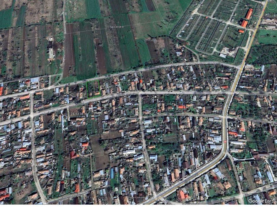 Teren casa sau investitii, 1470 mp, deschidere la două străzi