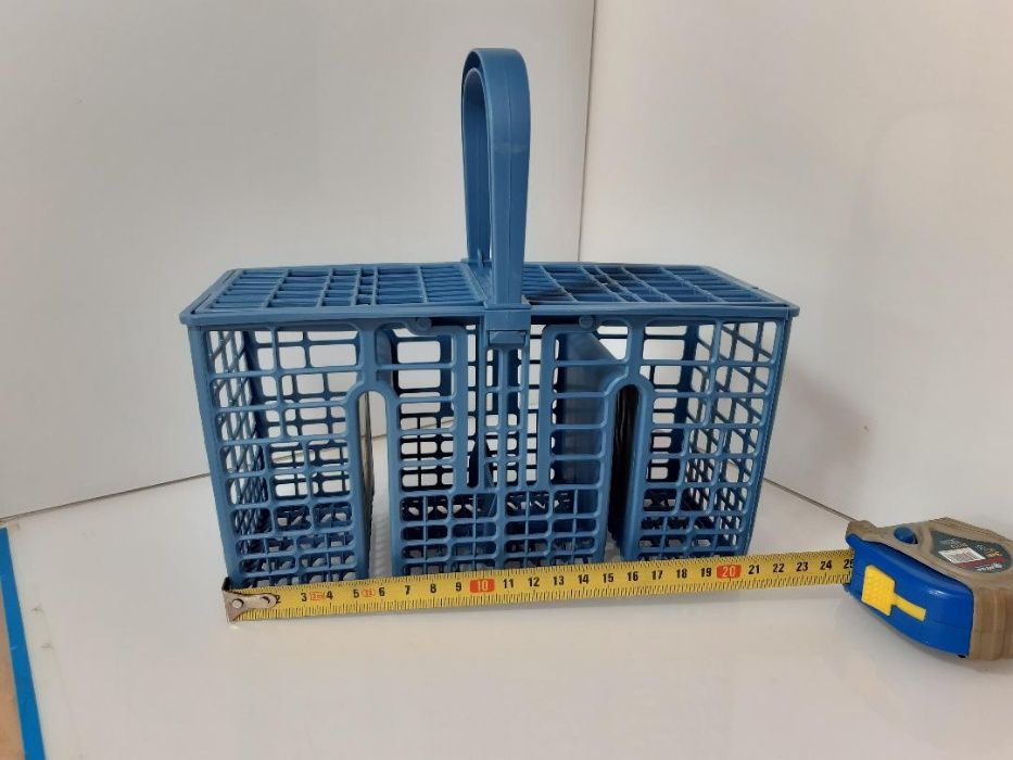 Cos tacamuri masina de spalat vase, plastic, culoare albastru, nou