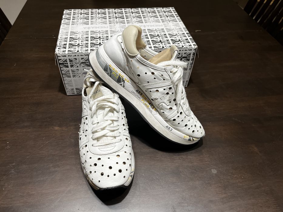 Adidasi premiata purtati de cateva ori