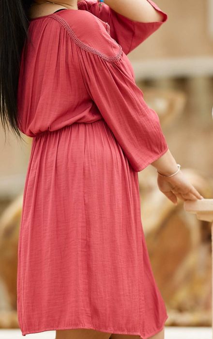 Rochie roz eleganta