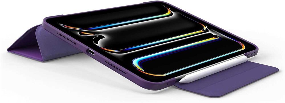 OtterBox Symmetry Folio Case за iPad Pro 11" 2024 удароустойчив лилав