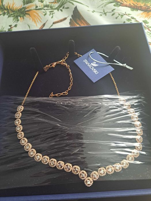 Swarovski Una Angelic NOU - Colier, Brățară și Cercei - Rose Gold