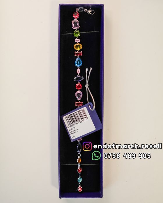 Bratara Swarovski Gema multicolour