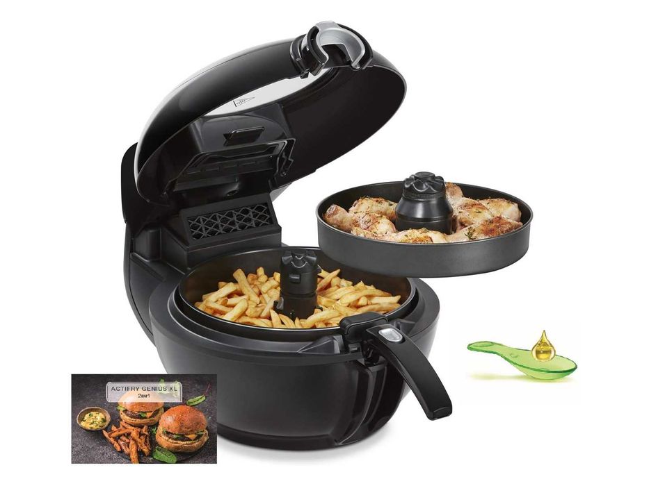 Фритюрник с горещ въздух Tefal ActiFry Genius XL (YV9708) 1500W